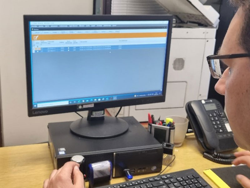 Digitization of the customs procedure