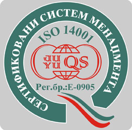 Znak sertifikacije ISO 14001-2015