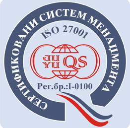 Znak sertifikacije ISO 27001:2022